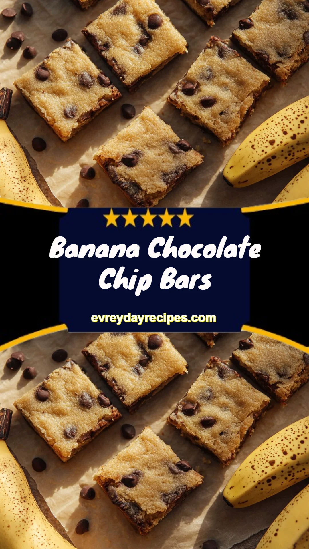 Banana Chocolate Chip Bars