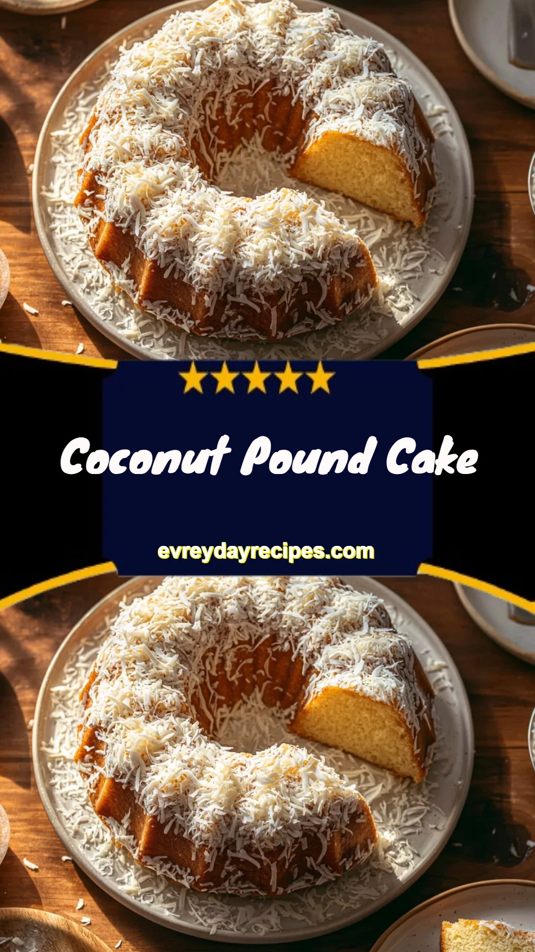 Coconut Pound Cake