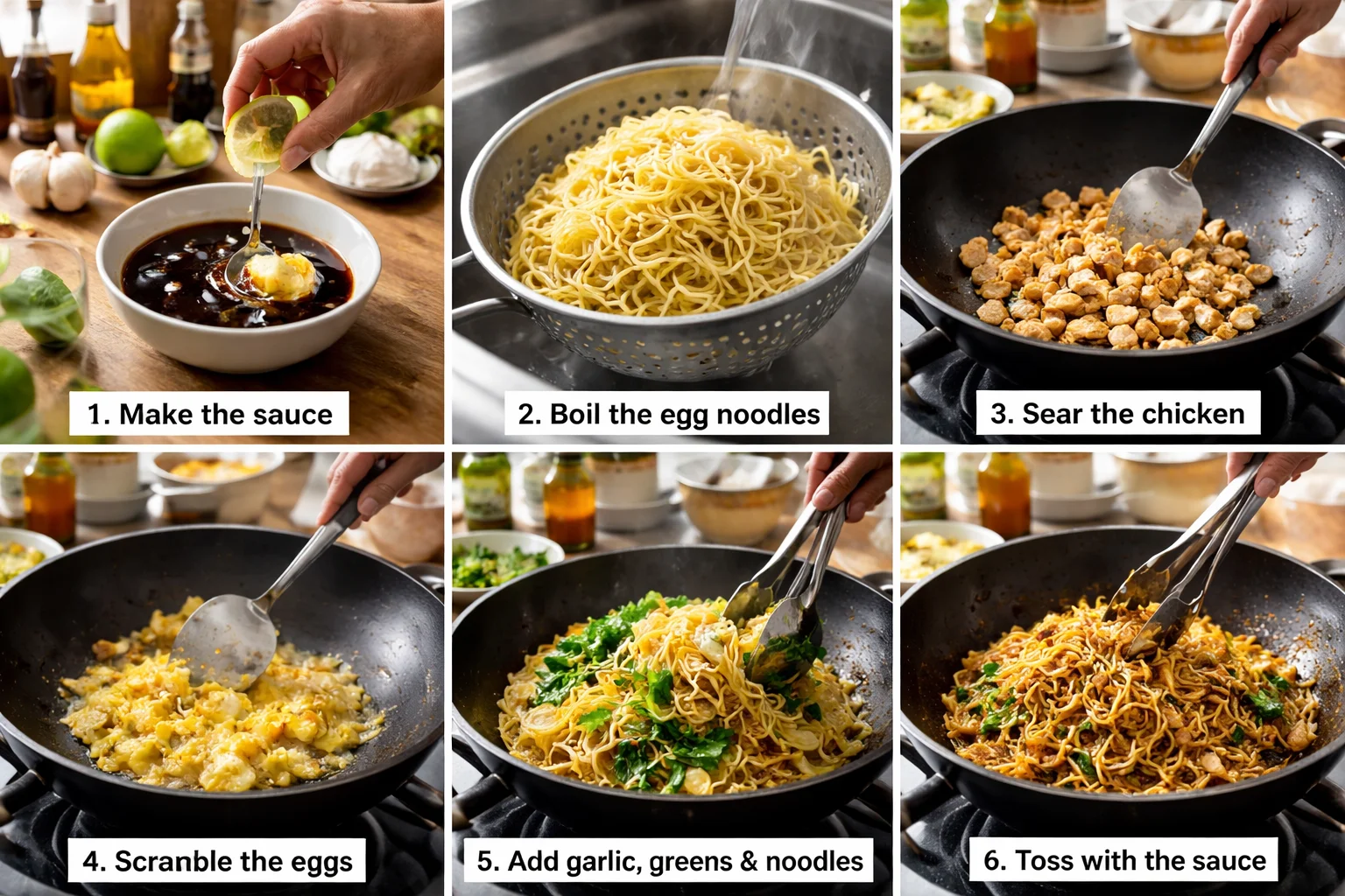 Delicious Egg Noodle Pad See Ew: A Simple Home Recipe