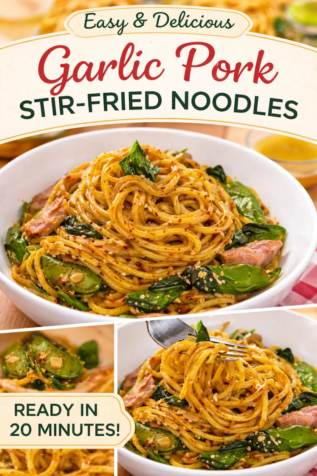egg noodle pad see ew
