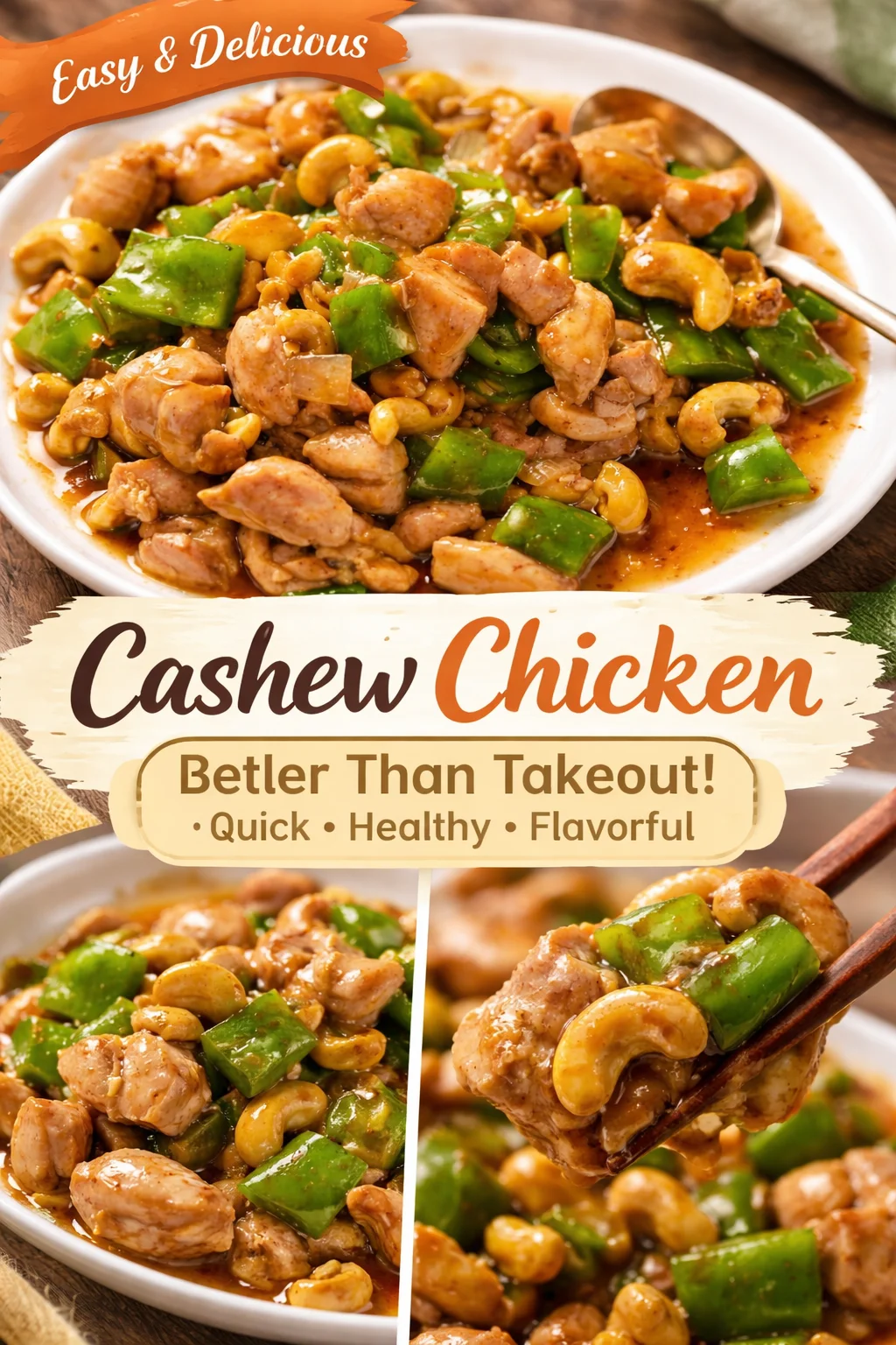 Savory Cashew Chicken You'll Want to Make Again and Again