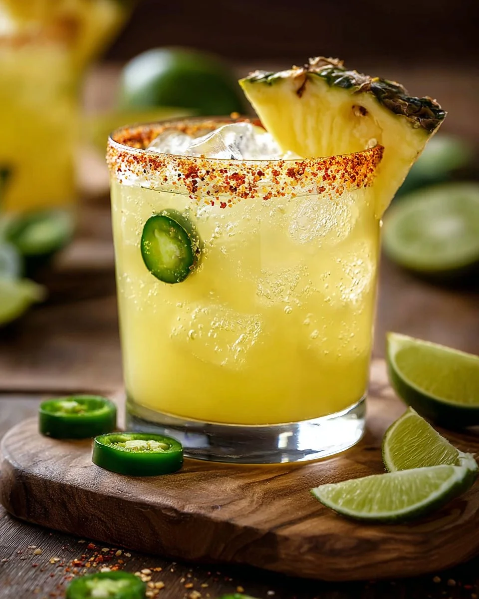 Spicy Pineapple Margarita
