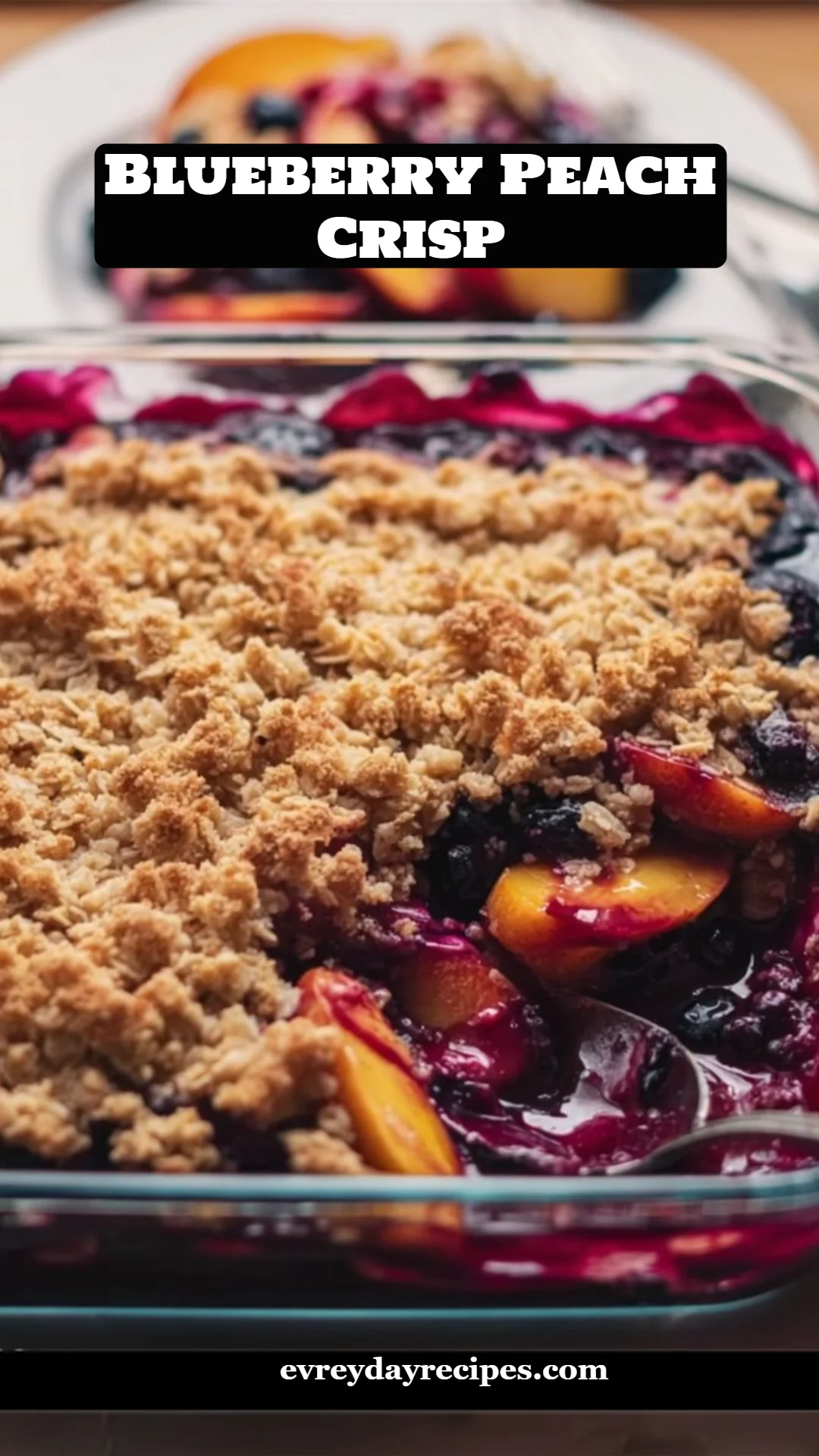 Blueberry Peach Crisp