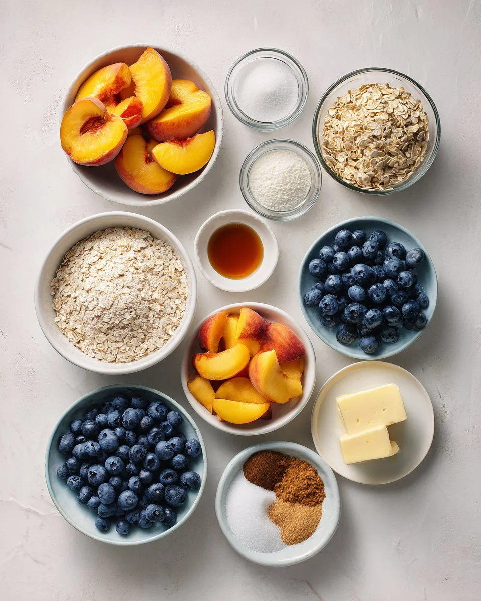 Blueberry Peach Crisp