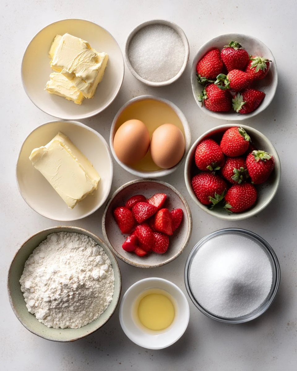 Brown Butter Lemon Bars with Strawberry Glaze