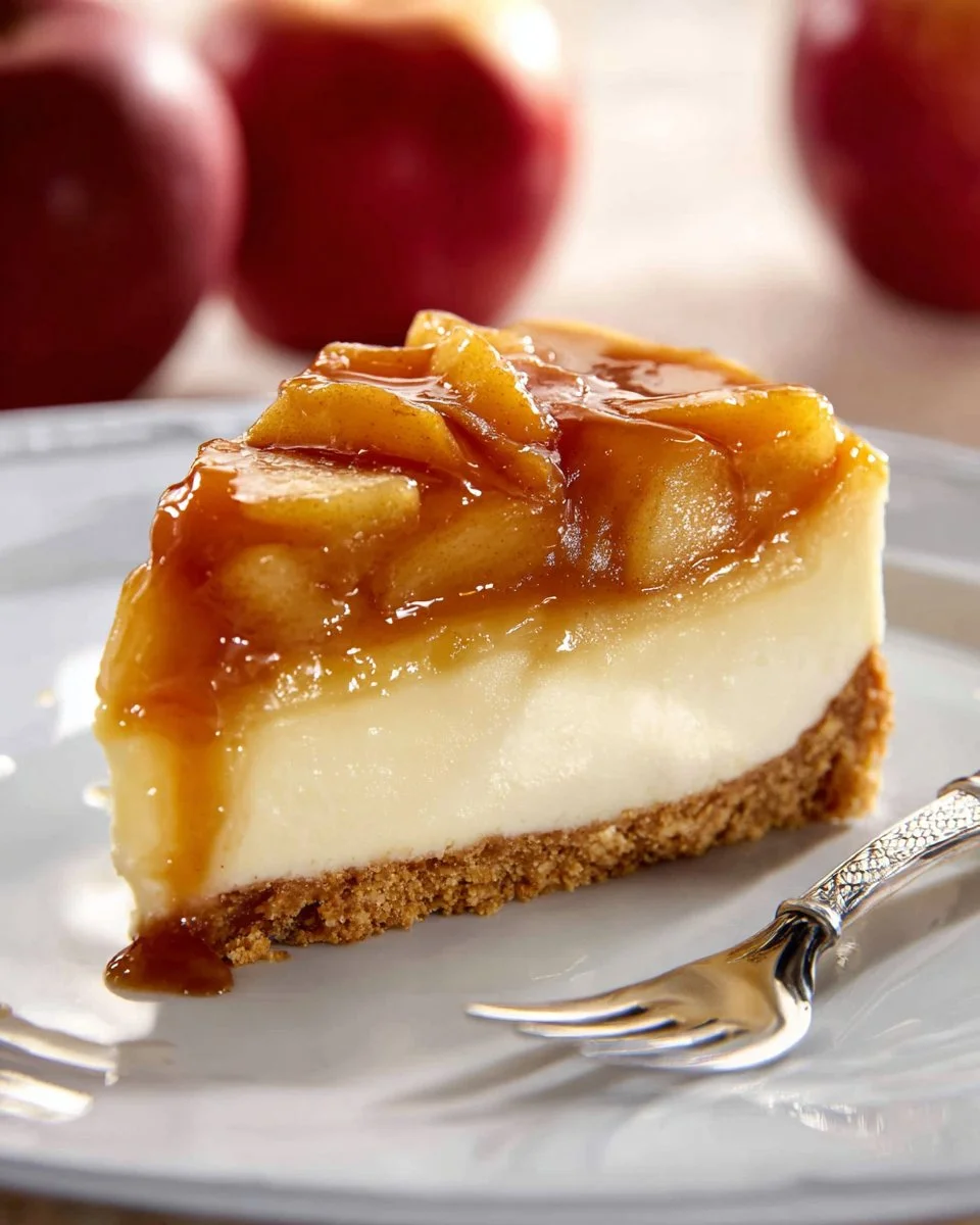 Caramel Apple Cheesecake