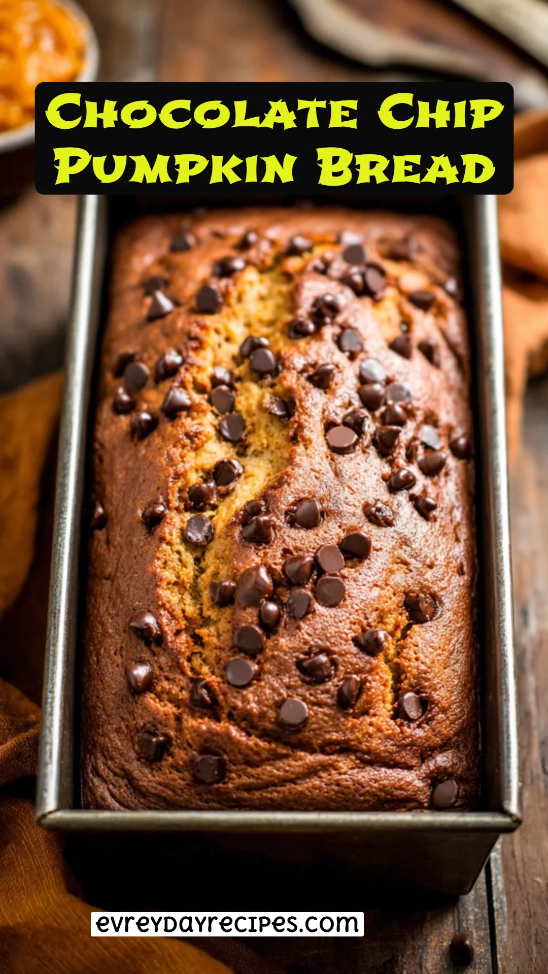 Chocolate Chip Pumpkin Bread