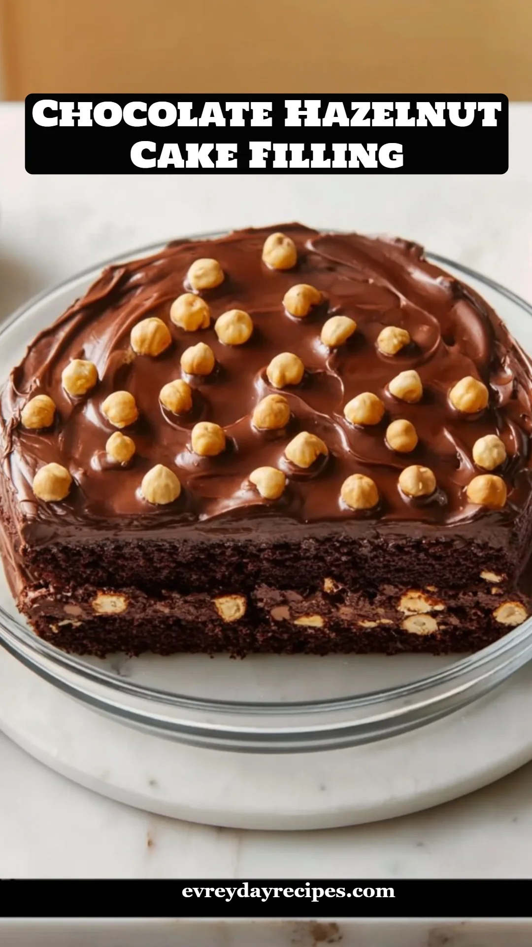 Chocolate Hazelnut Cake Filling