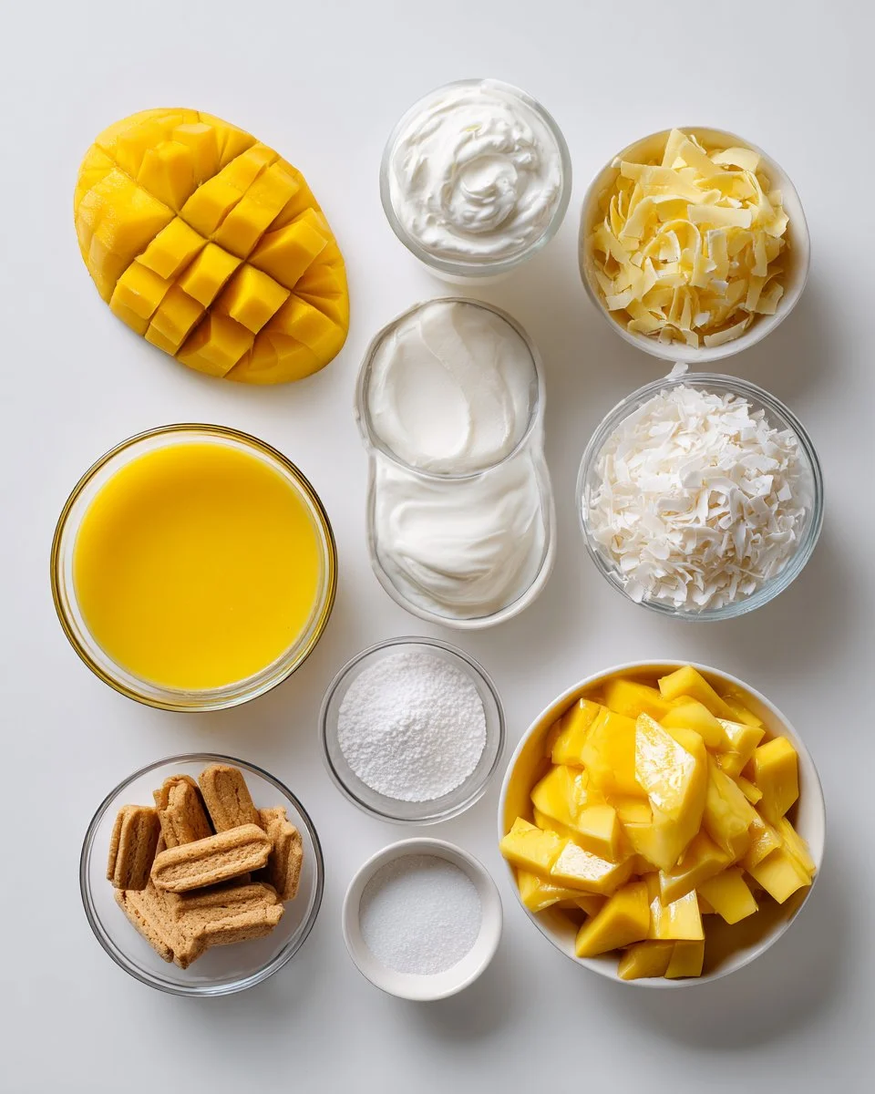Coconut Mango Tiramisu
