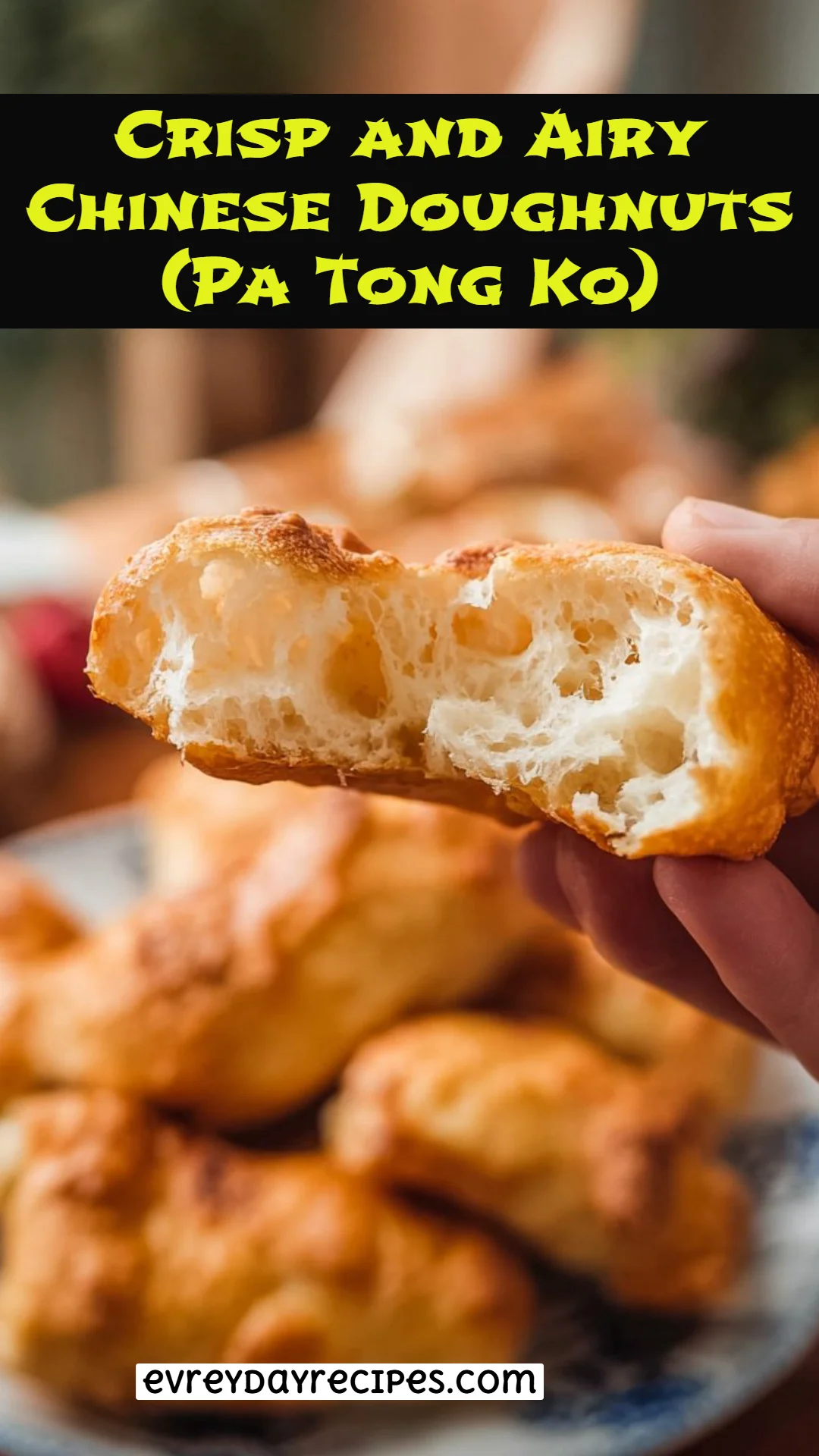 Crisp and Airy Chinese Doughnuts (Pa Tong Ko)