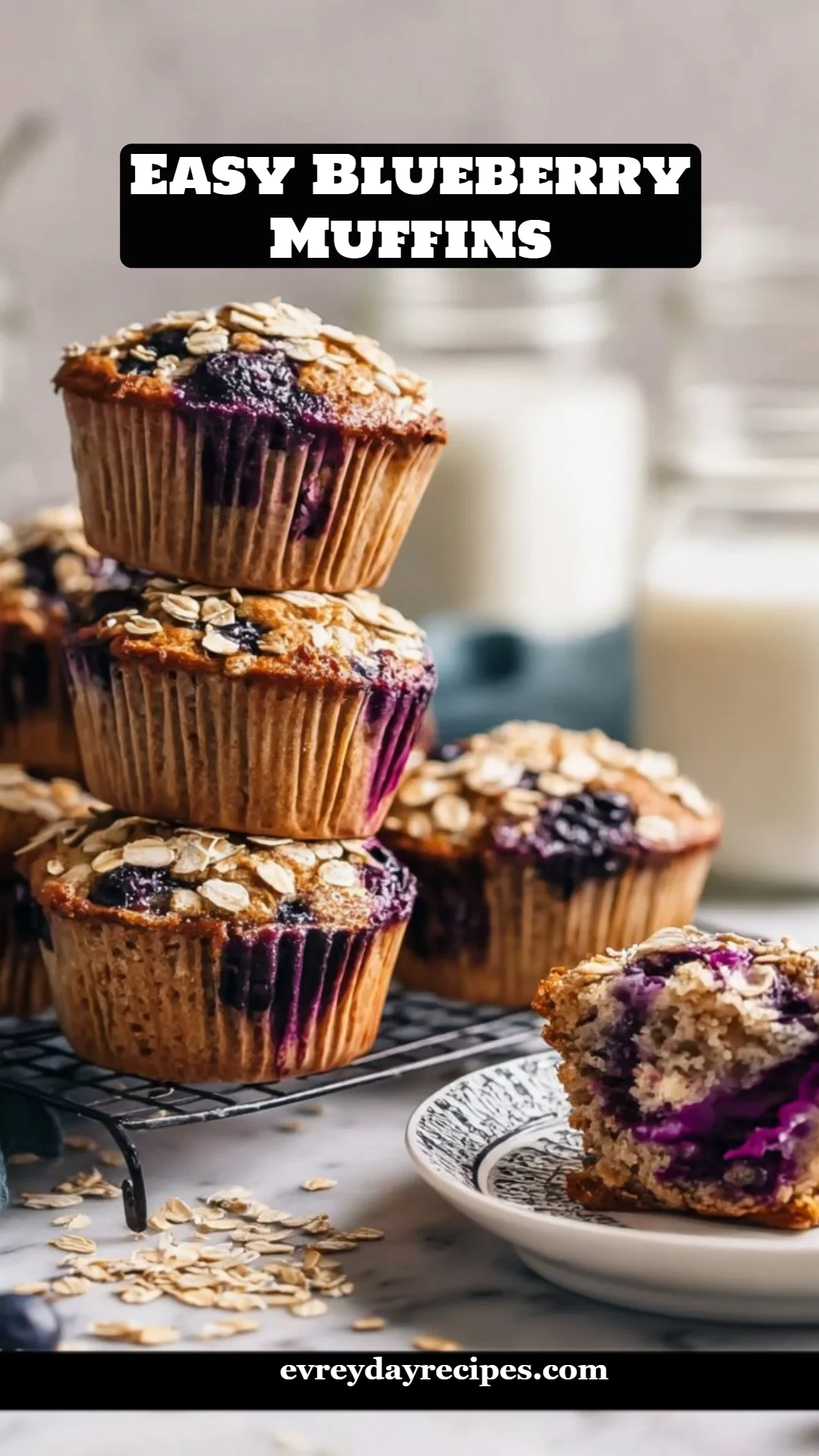 Easy Blueberry Muffins