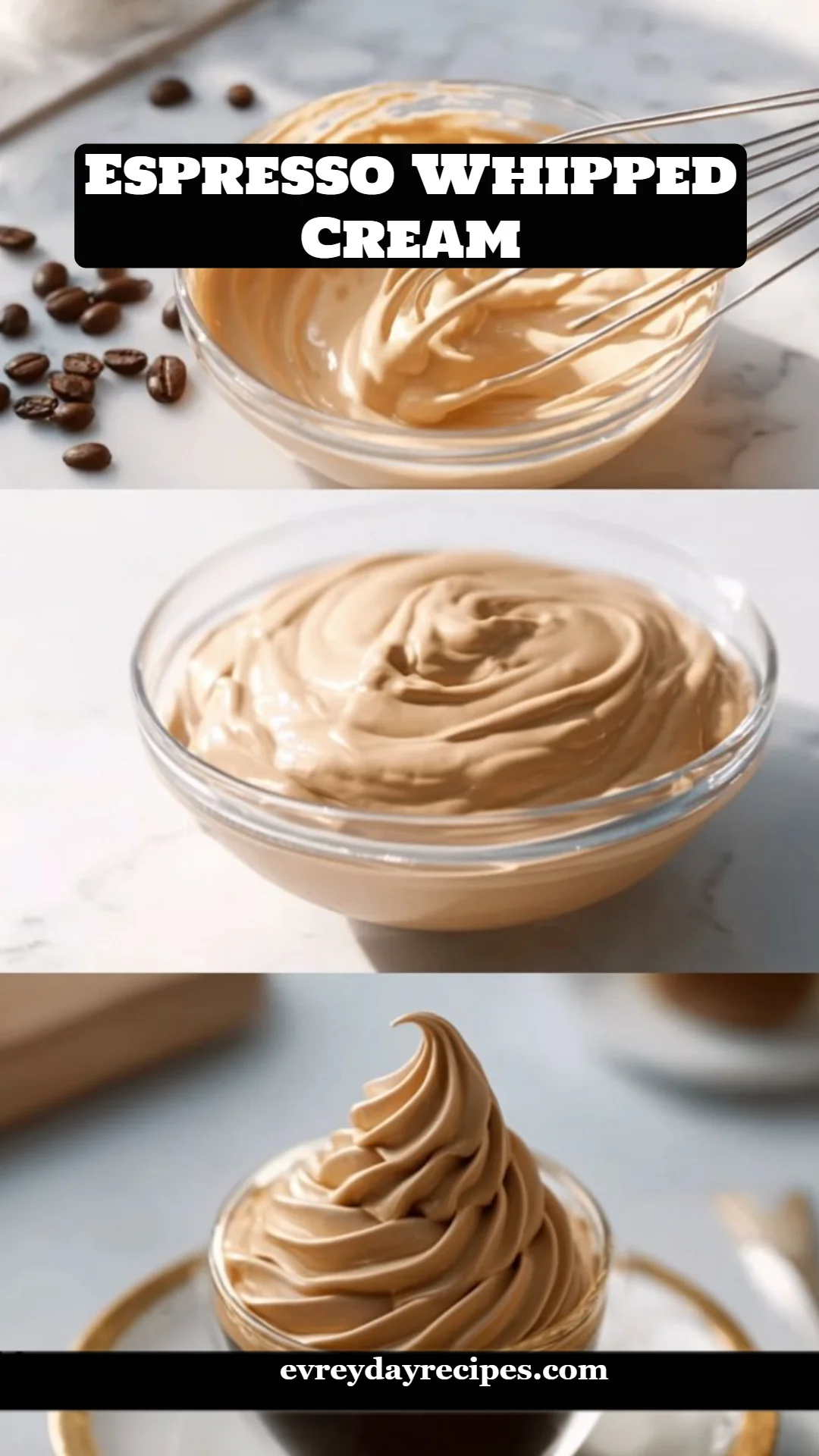 Espresso Whipped Cream
