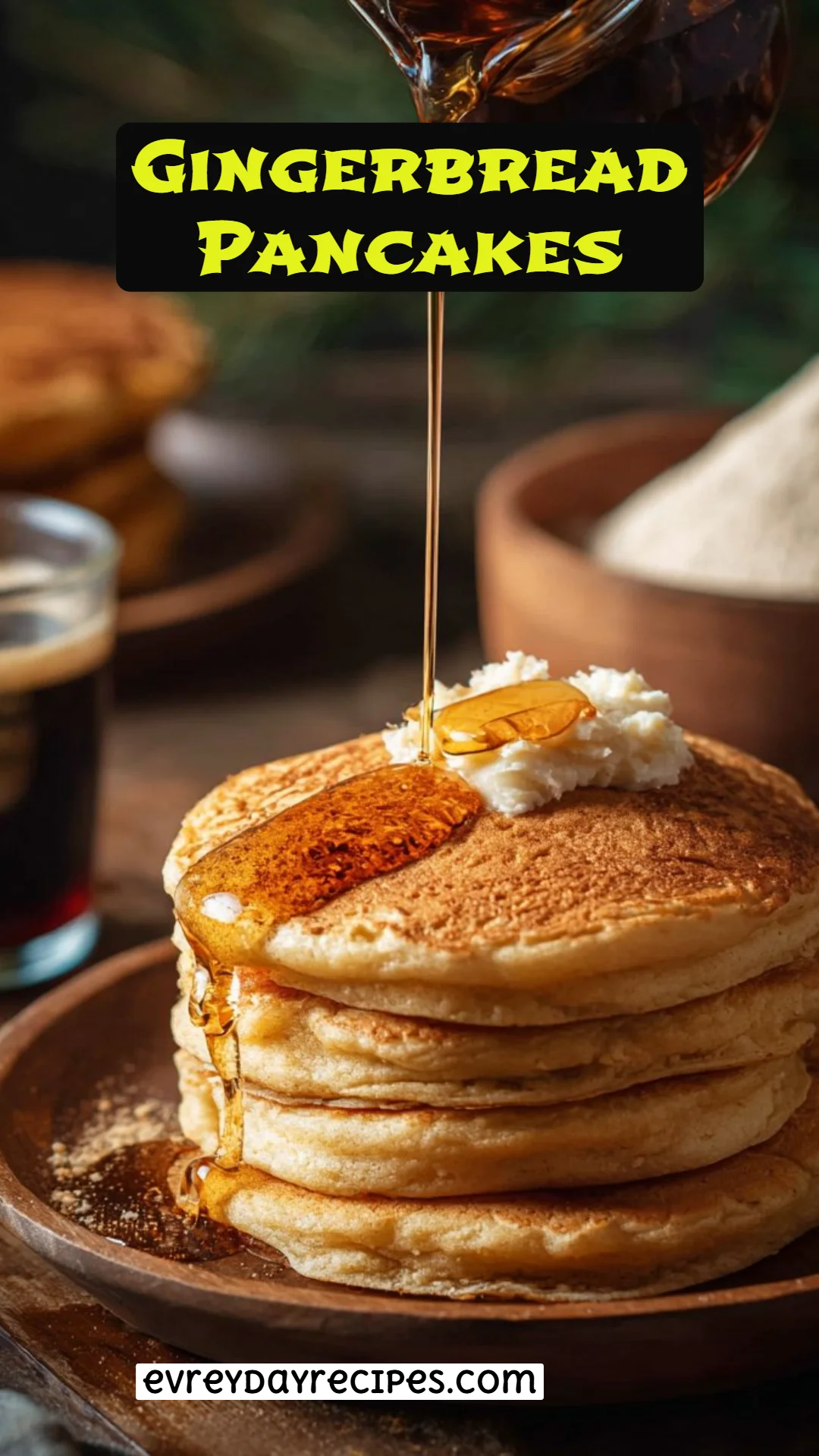Gingerbread Pancakes