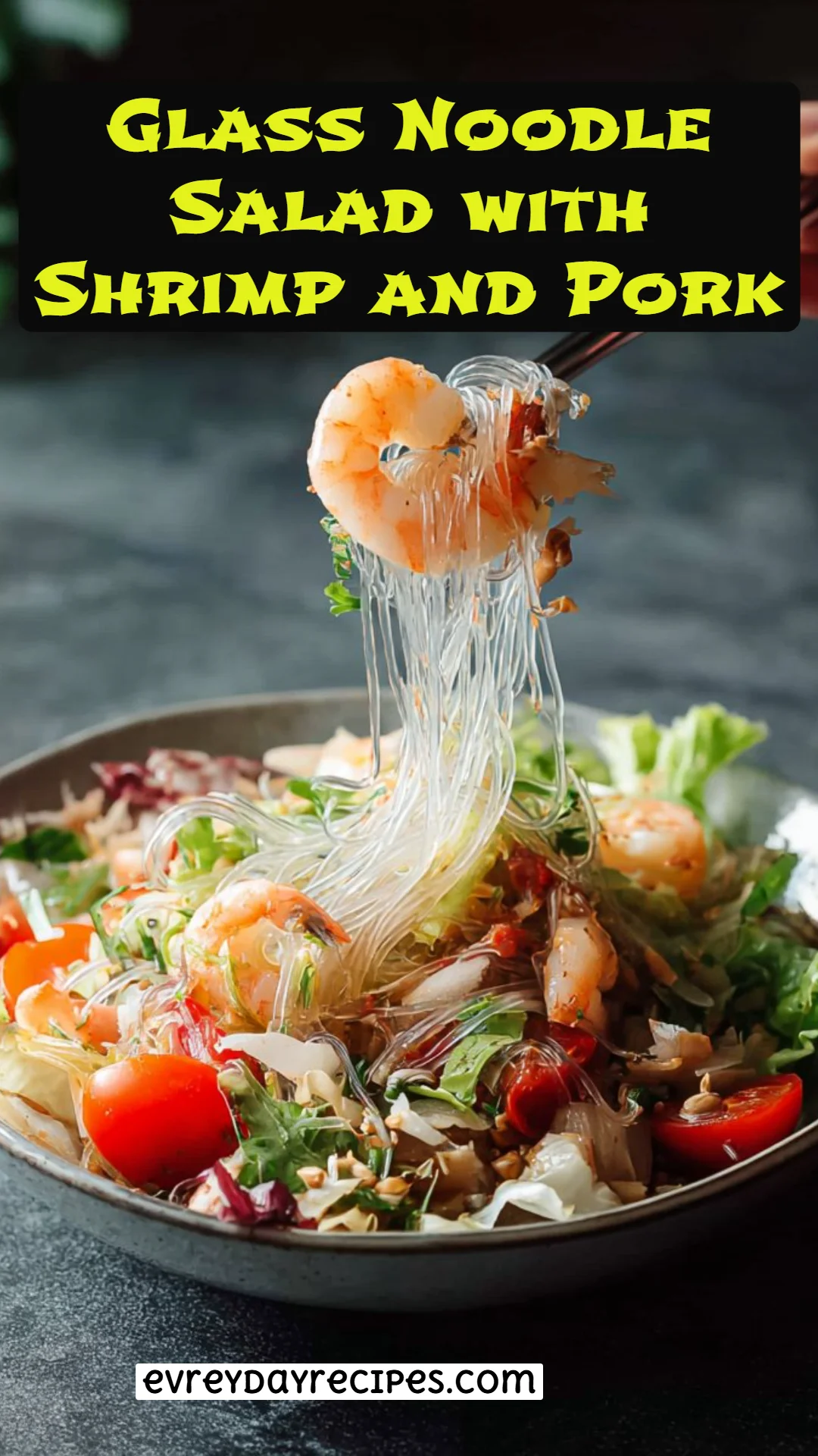Glass Noodle Salad with Shrimp and Pork