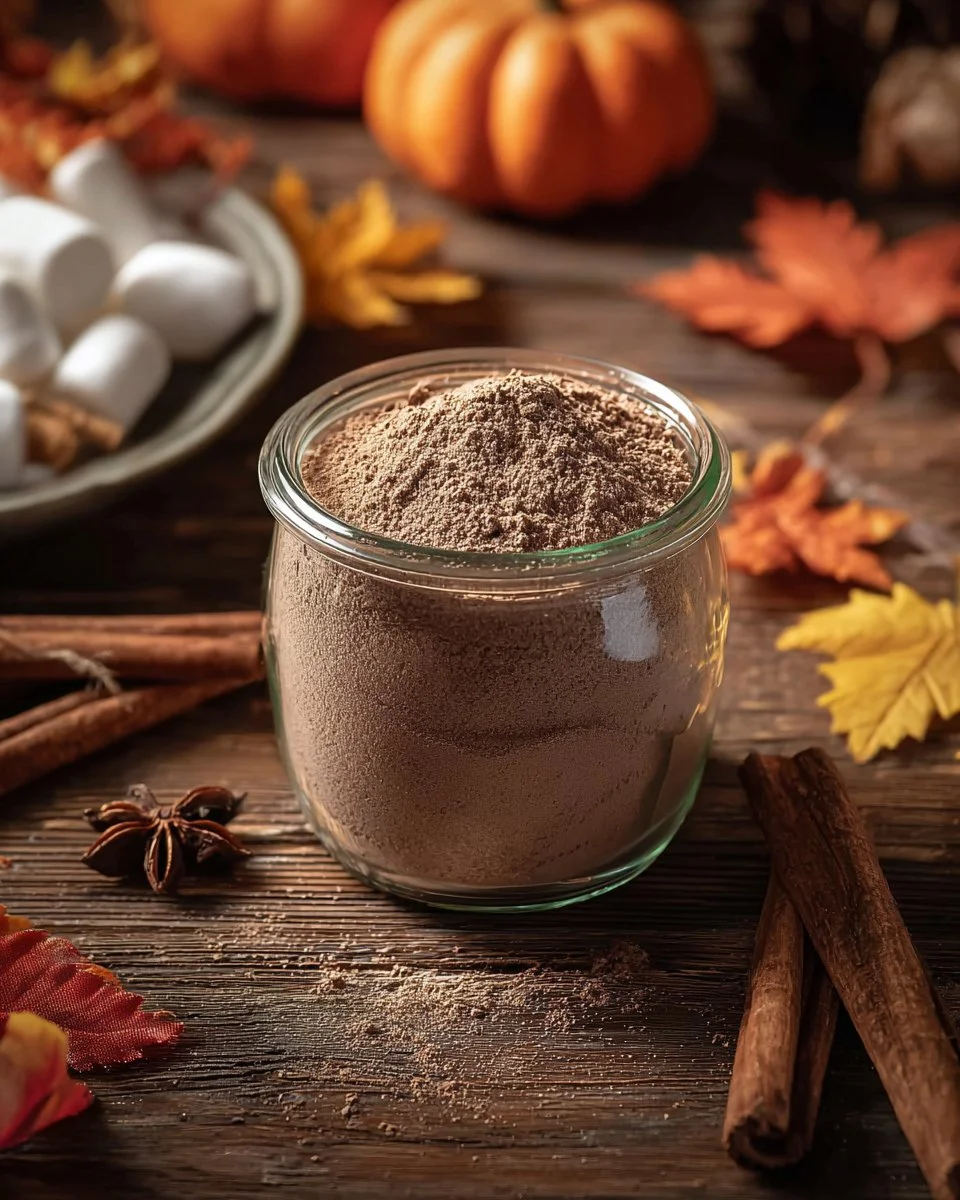 Delicious hot cocoa mix in a mug with whipped cream on top