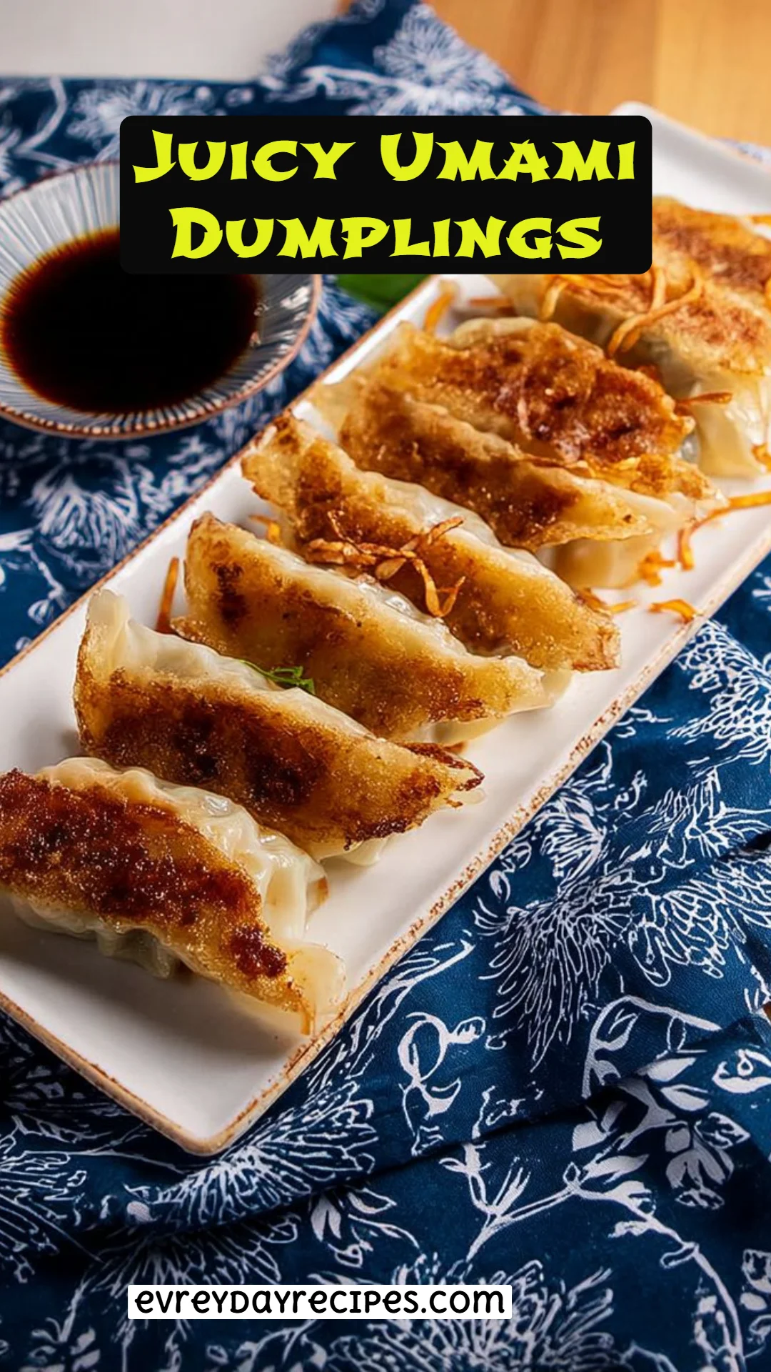 Juicy Umami Dumplings