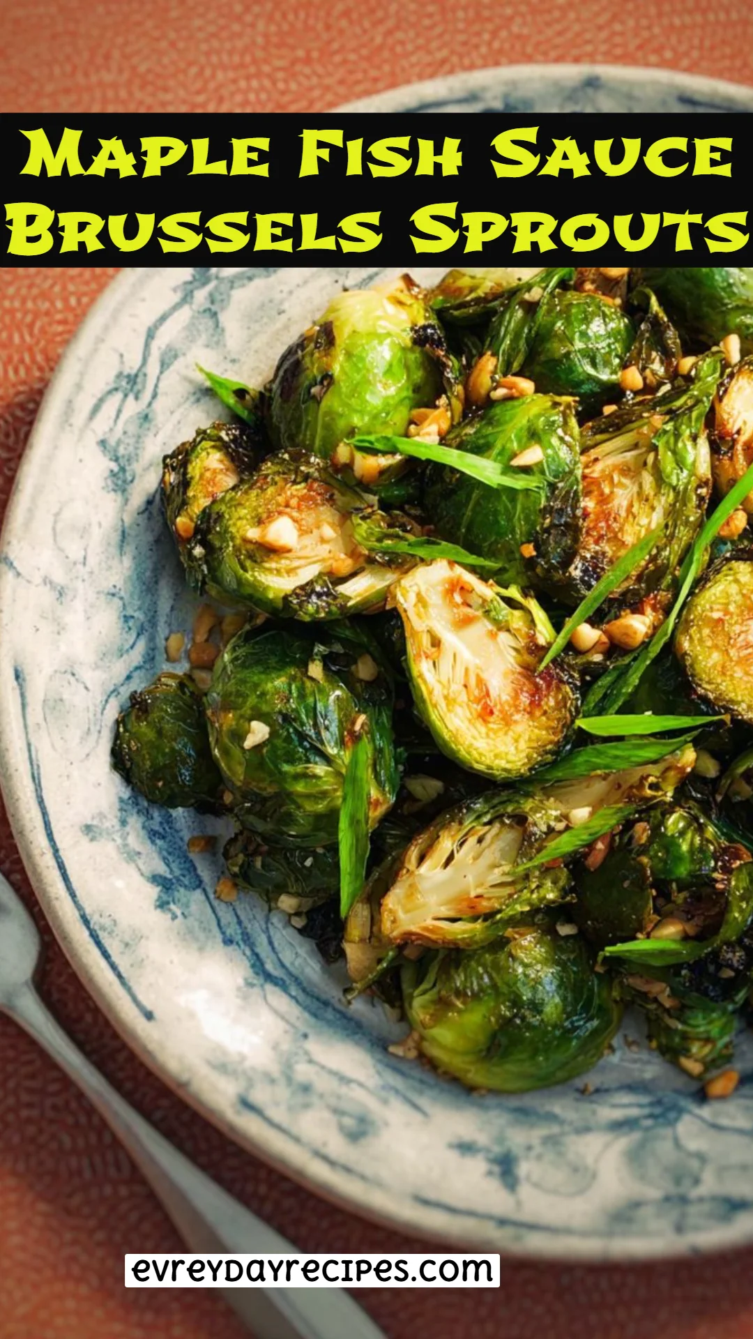 Maple Fish Sauce Brussels Sprouts