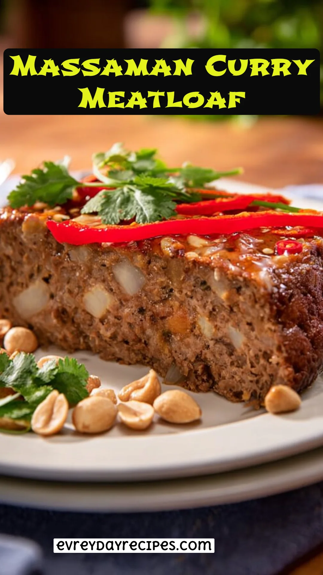 Massaman Curry Meatloaf