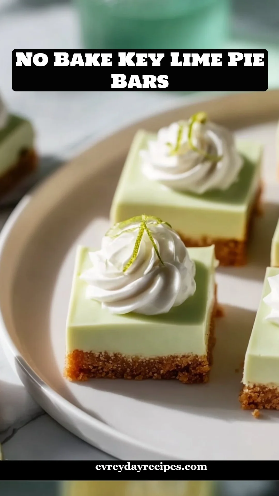 No Bake Key Lime Pie Bars