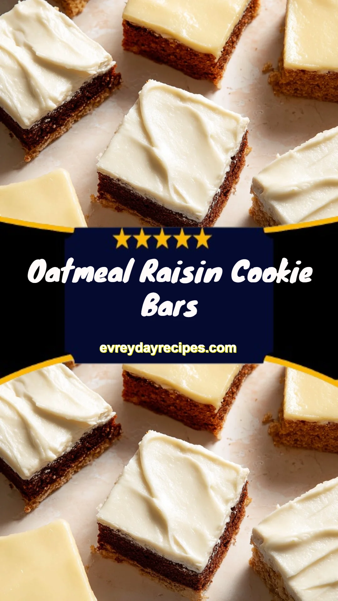 Oatmeal Raisin Cookie Bars