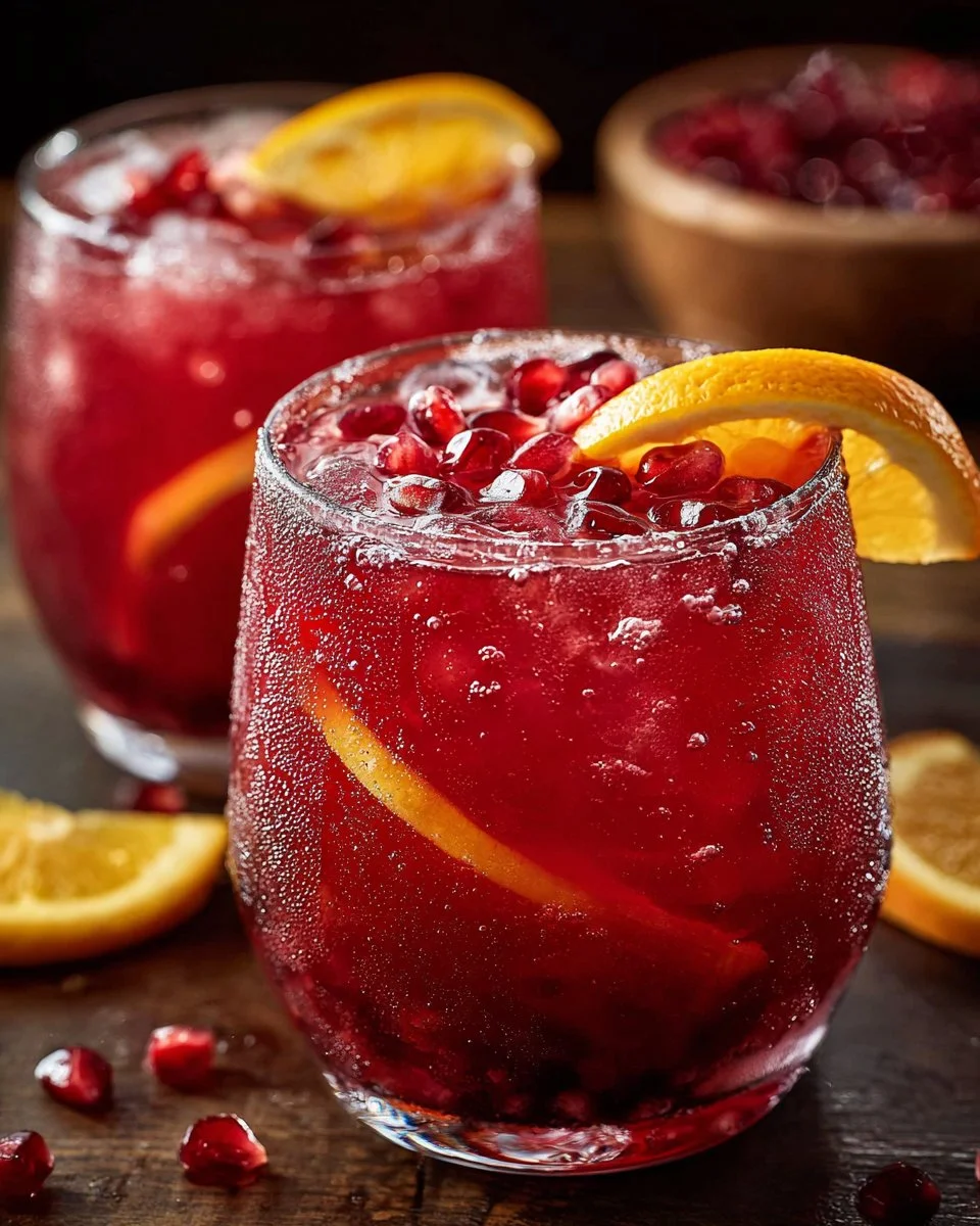 Orange Pomegranate Margarita