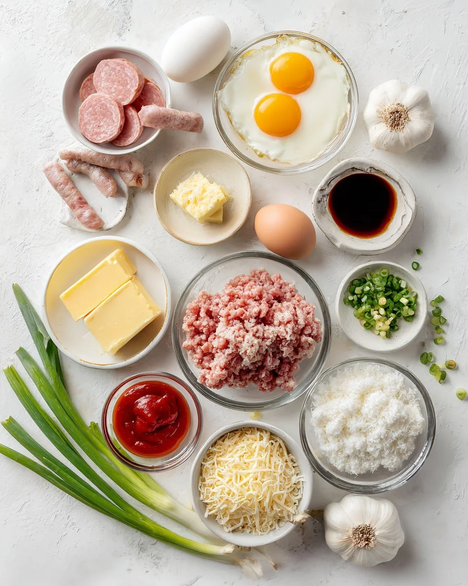Pan Eggs Breakfast Thai Style (Kai Grata)