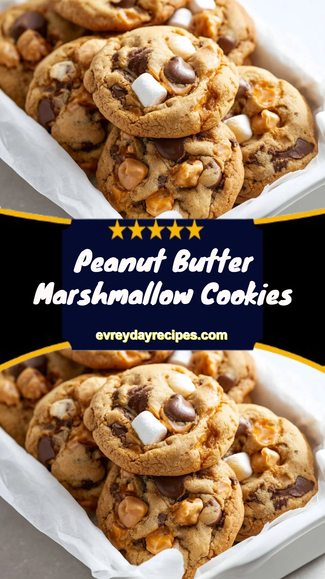 Peanut Butter Marshmallow Cookies