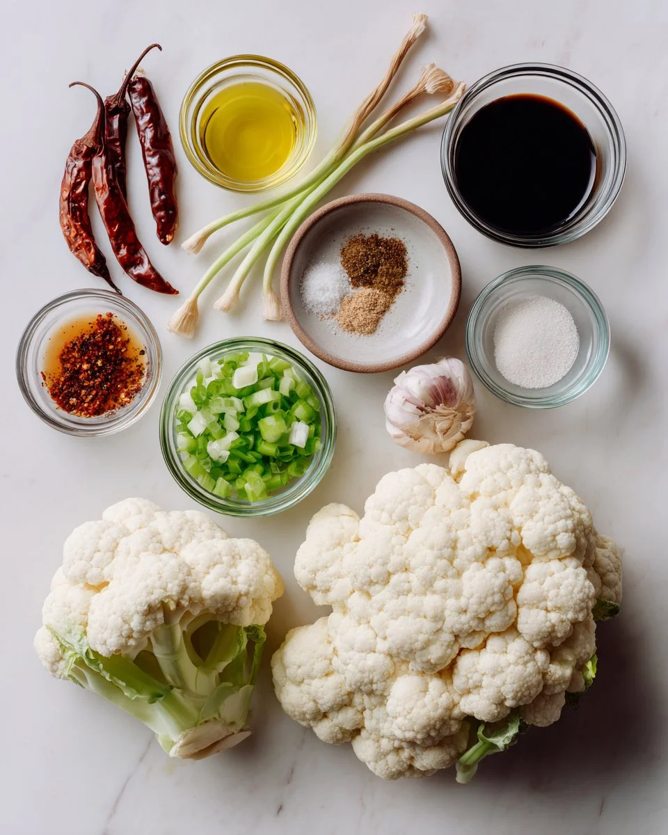 Roasted Cauliflower with Five Spice