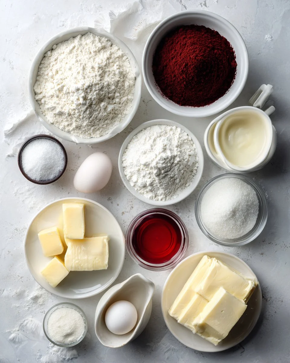 Sheet Pan Red Velvet Cake