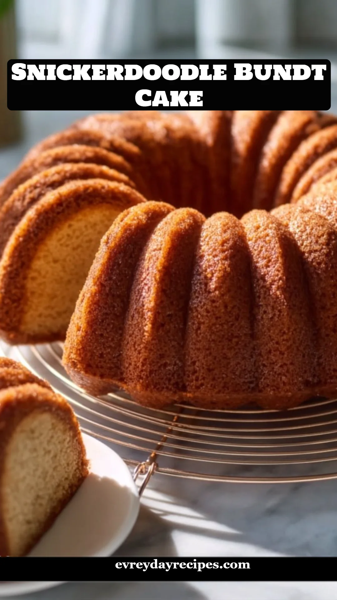Snickerdoodle Bundt Cake