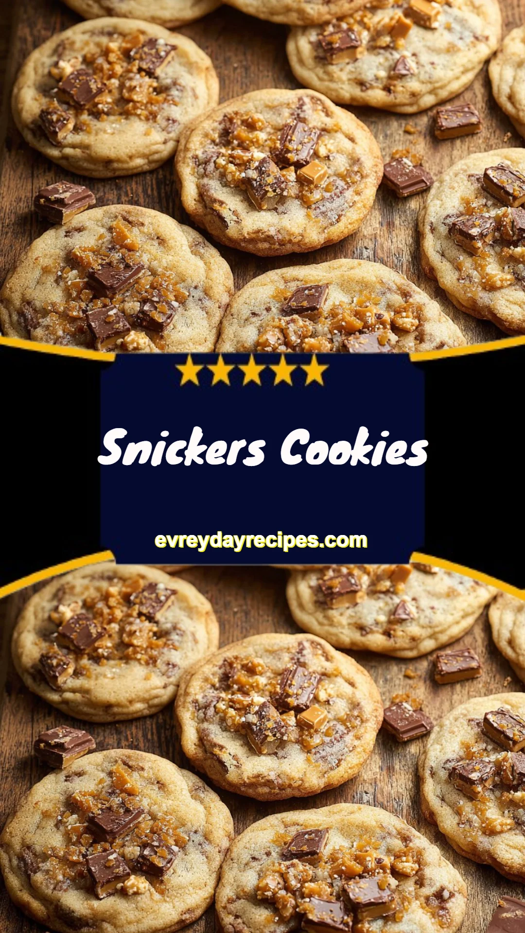 Snickers Cookies