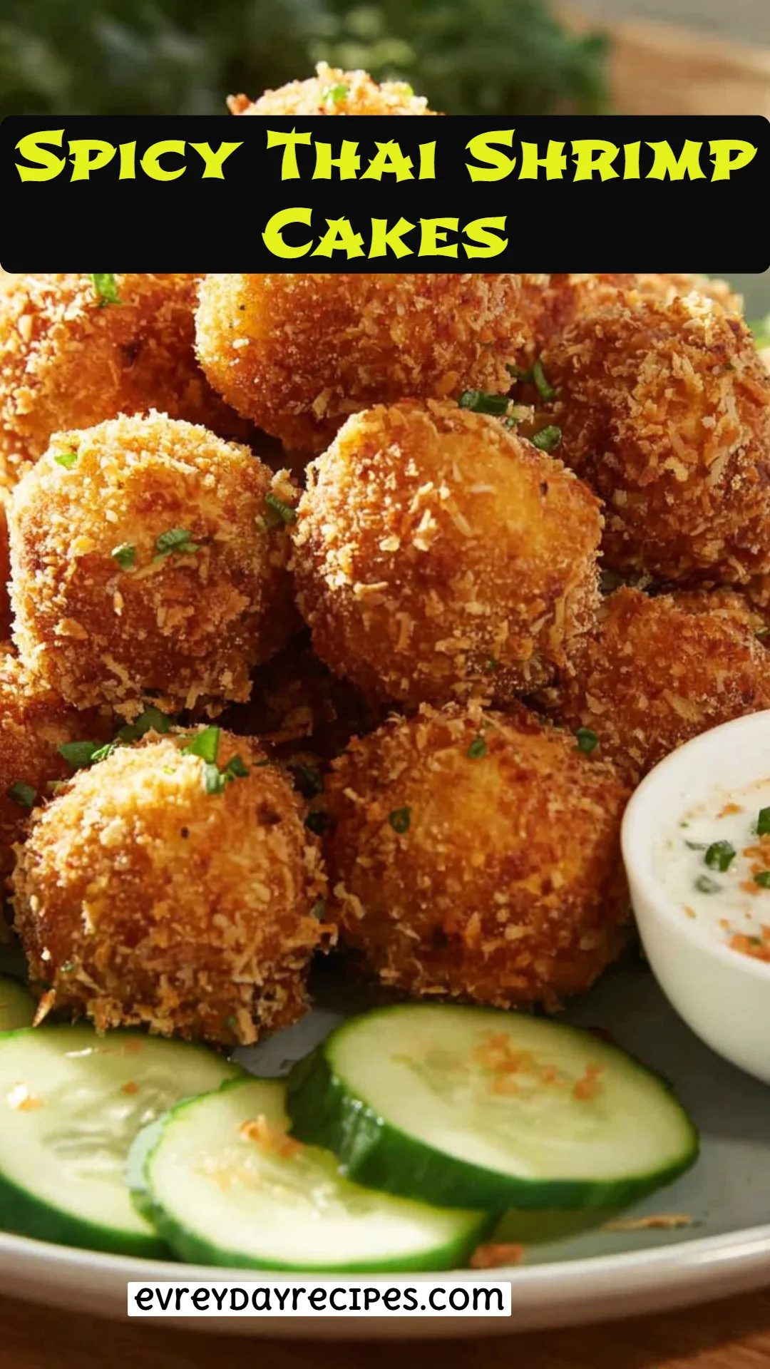 Spicy Thai Shrimp Cakes