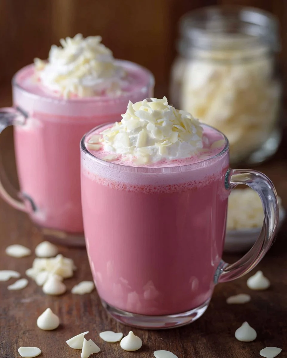 Strawberry Hot Chocolate