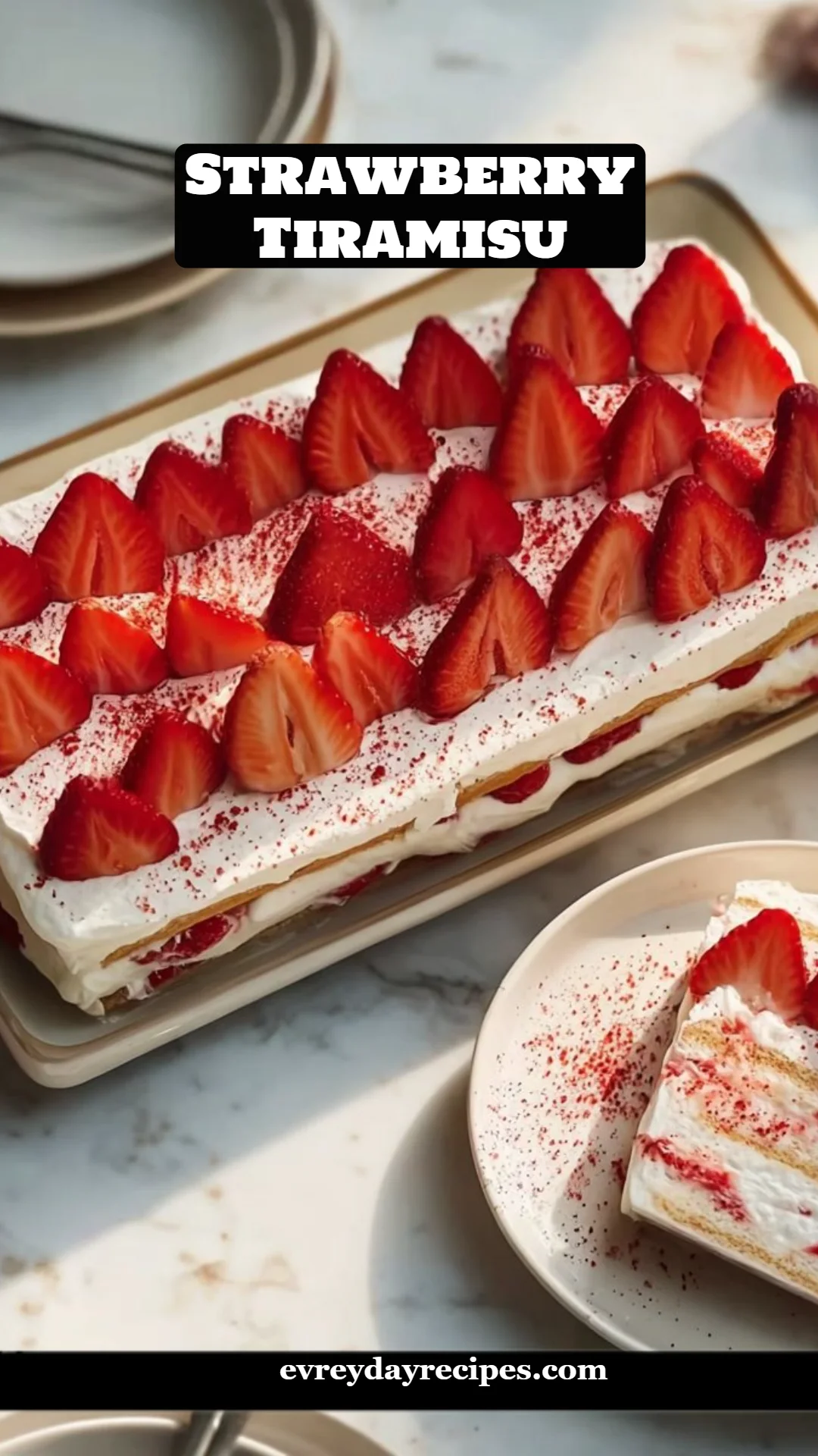 Strawberry Tiramisu