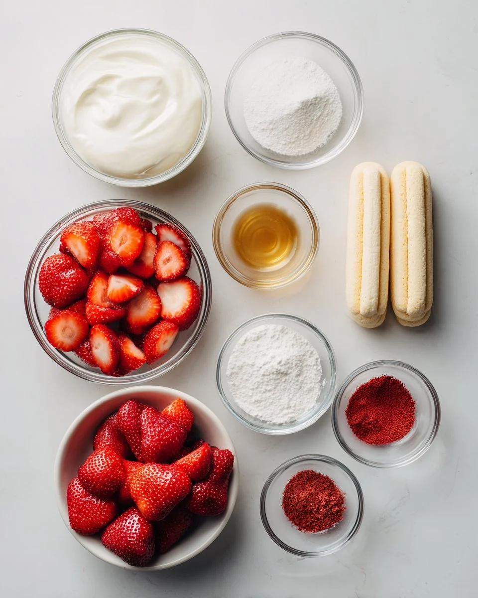 Strawberry Tiramisu