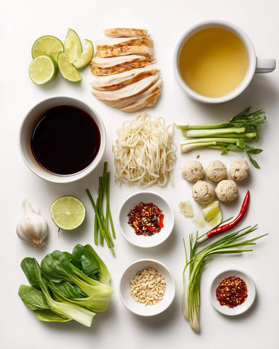 Thai Chicken Noodle Soup
