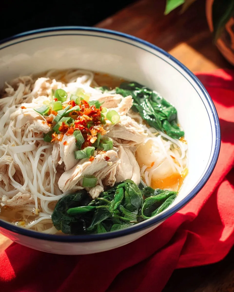 Thai Chicken Noodle Soup