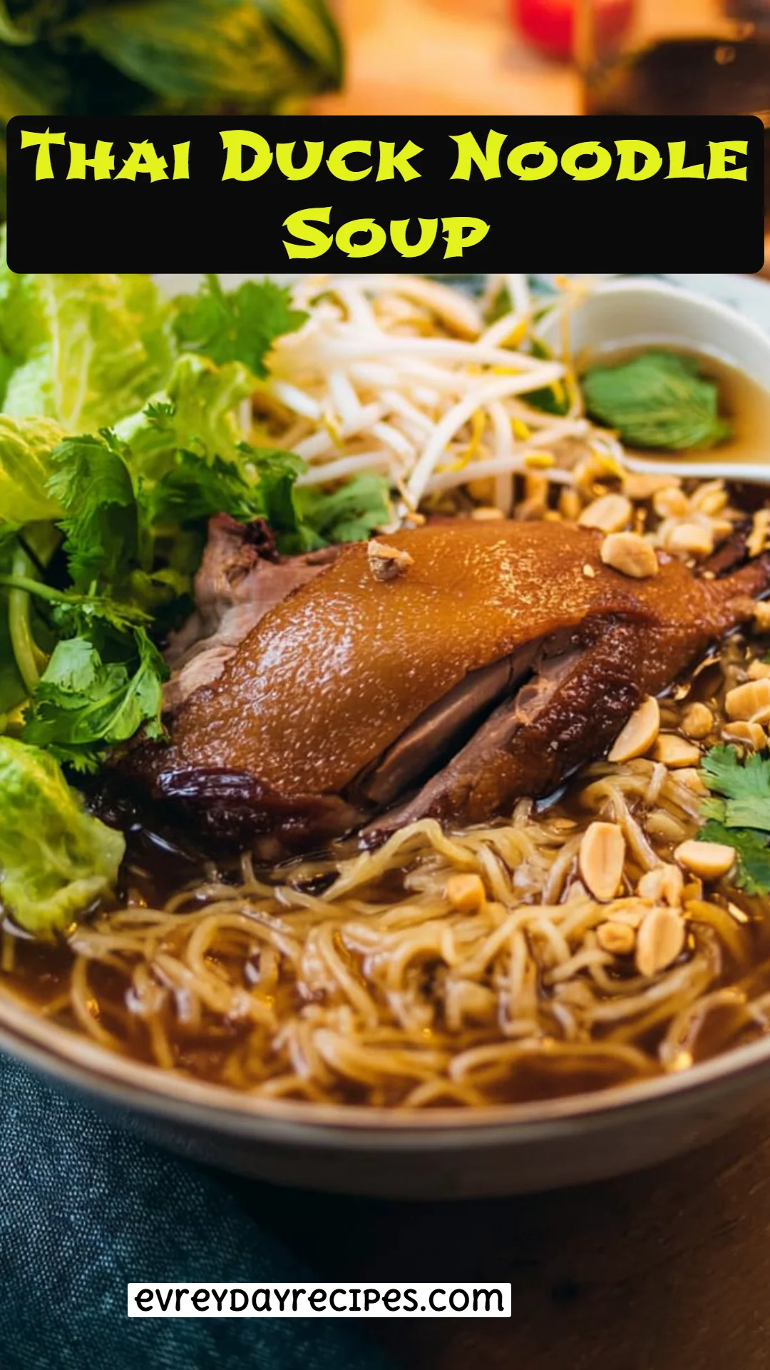 Thai Duck Noodle Soup