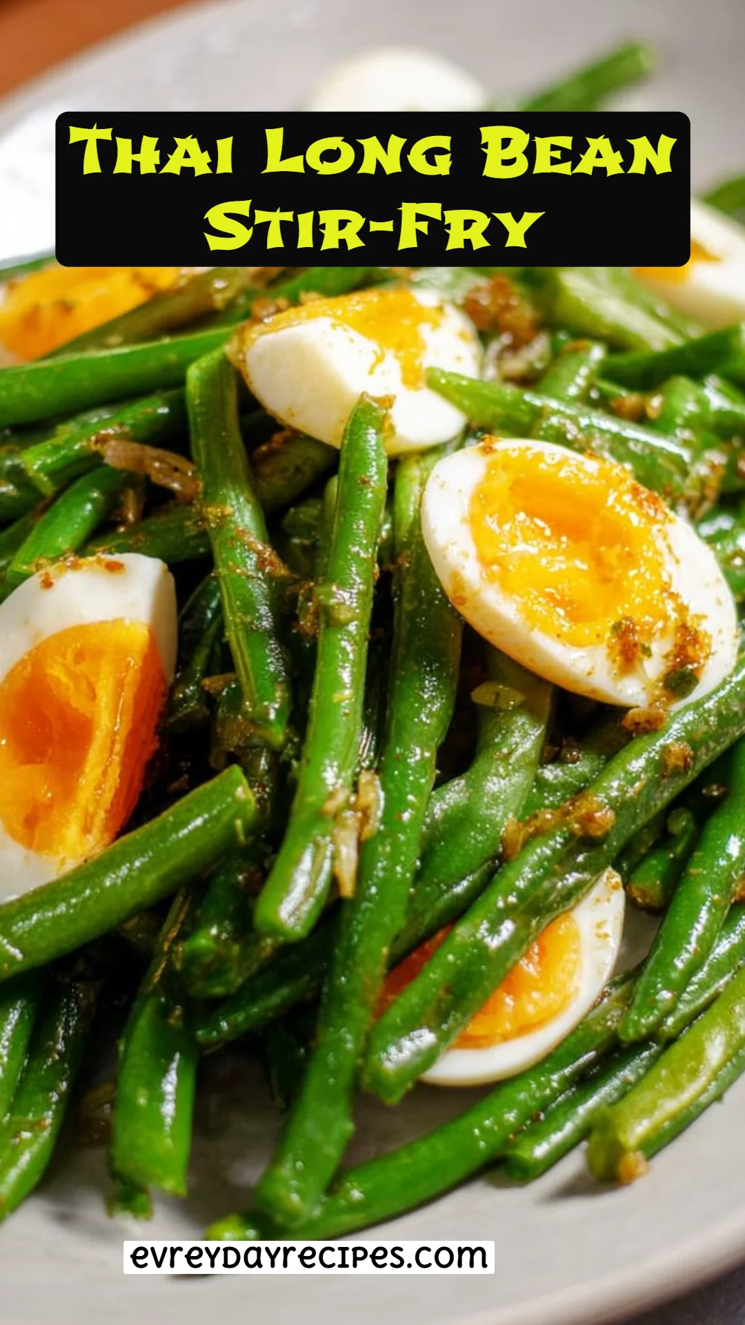 Thai Long Bean Stir-Fry