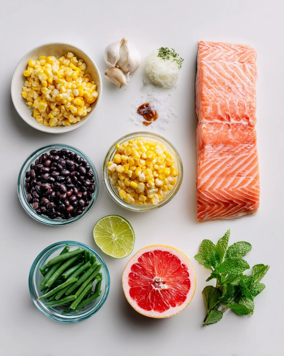 Thai Salmon with Thai Corn Salsa