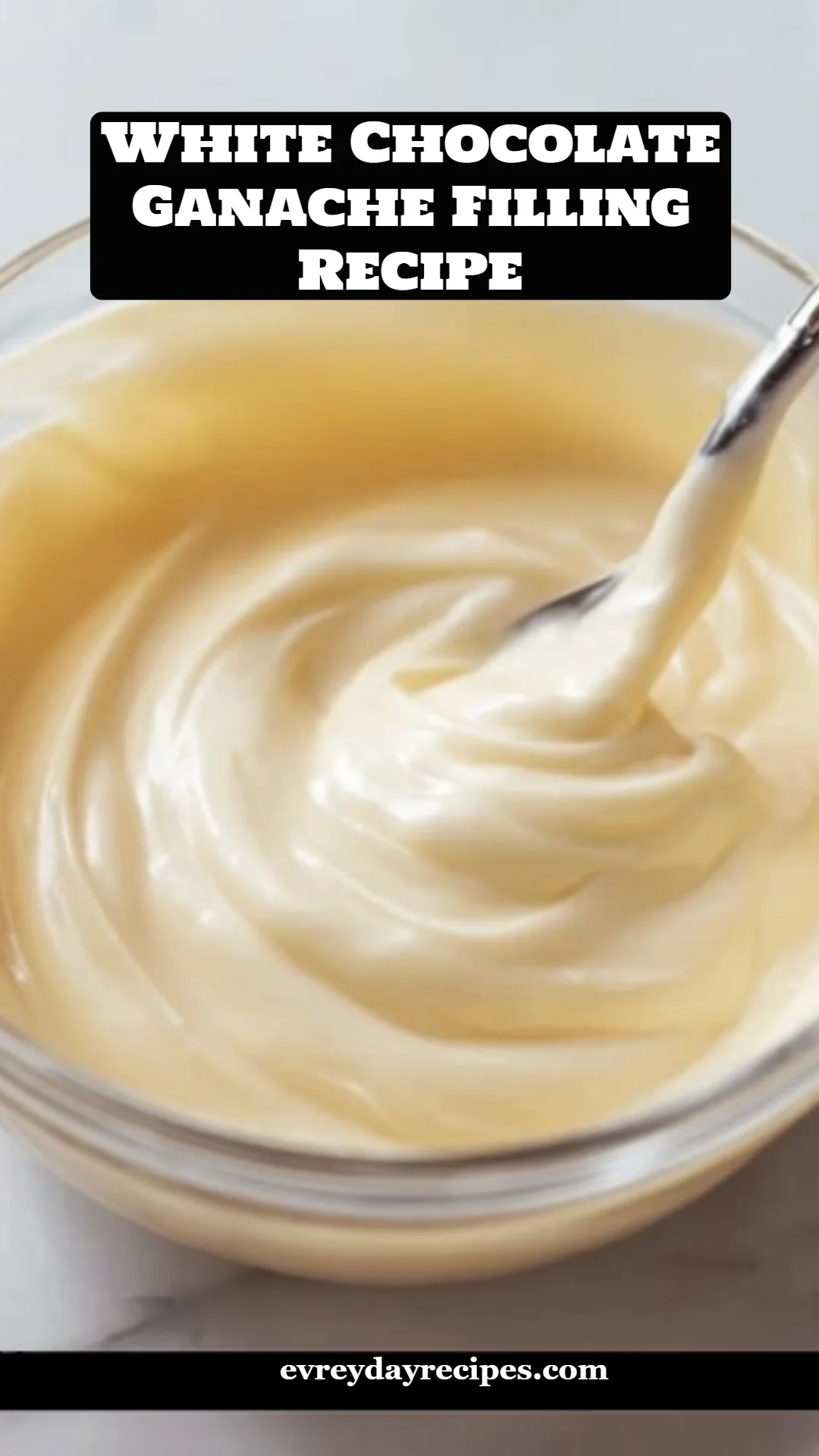 White Chocolate Ganache Filling Recipe