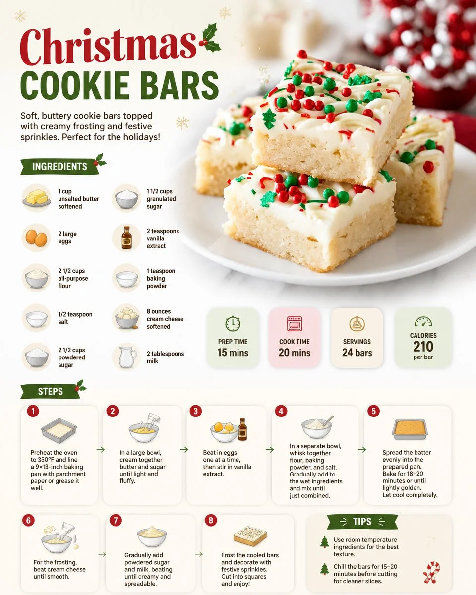 Christmas Cookie Bars