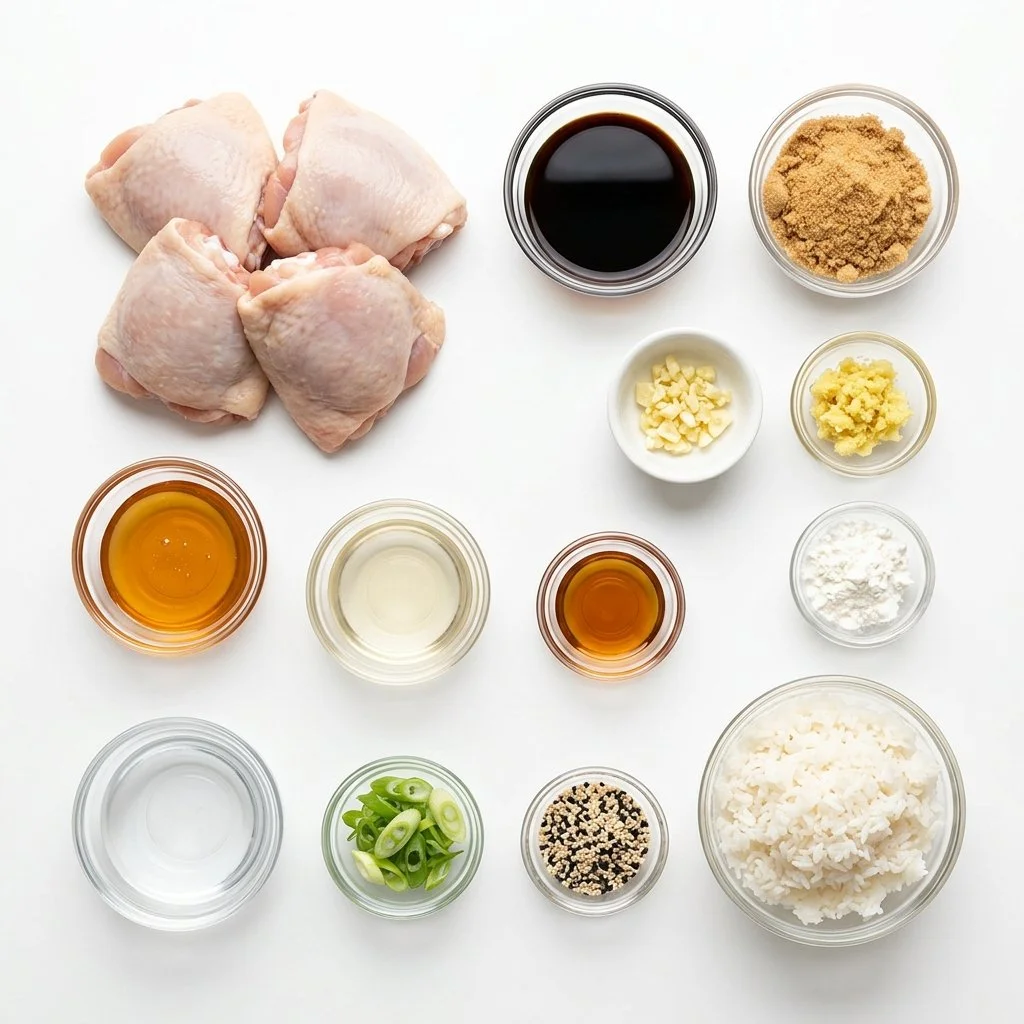 Delicious Bone In Teriyaki Chicken Thighs