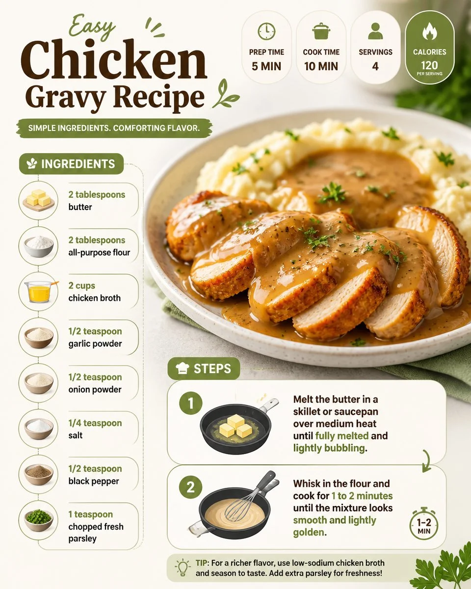 Easy Chicken Gravy Recipe