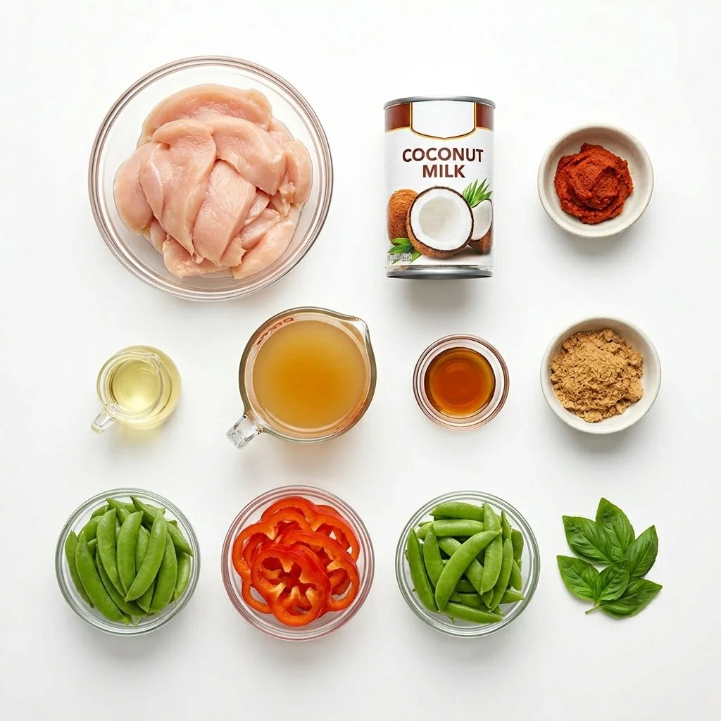 Easy Thai Red Curry Chicken