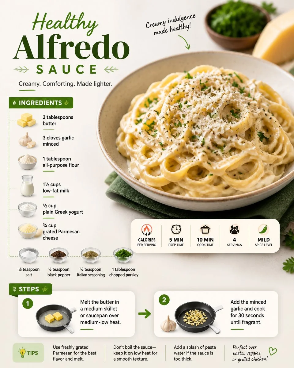 Healthy Alfredo Sauce