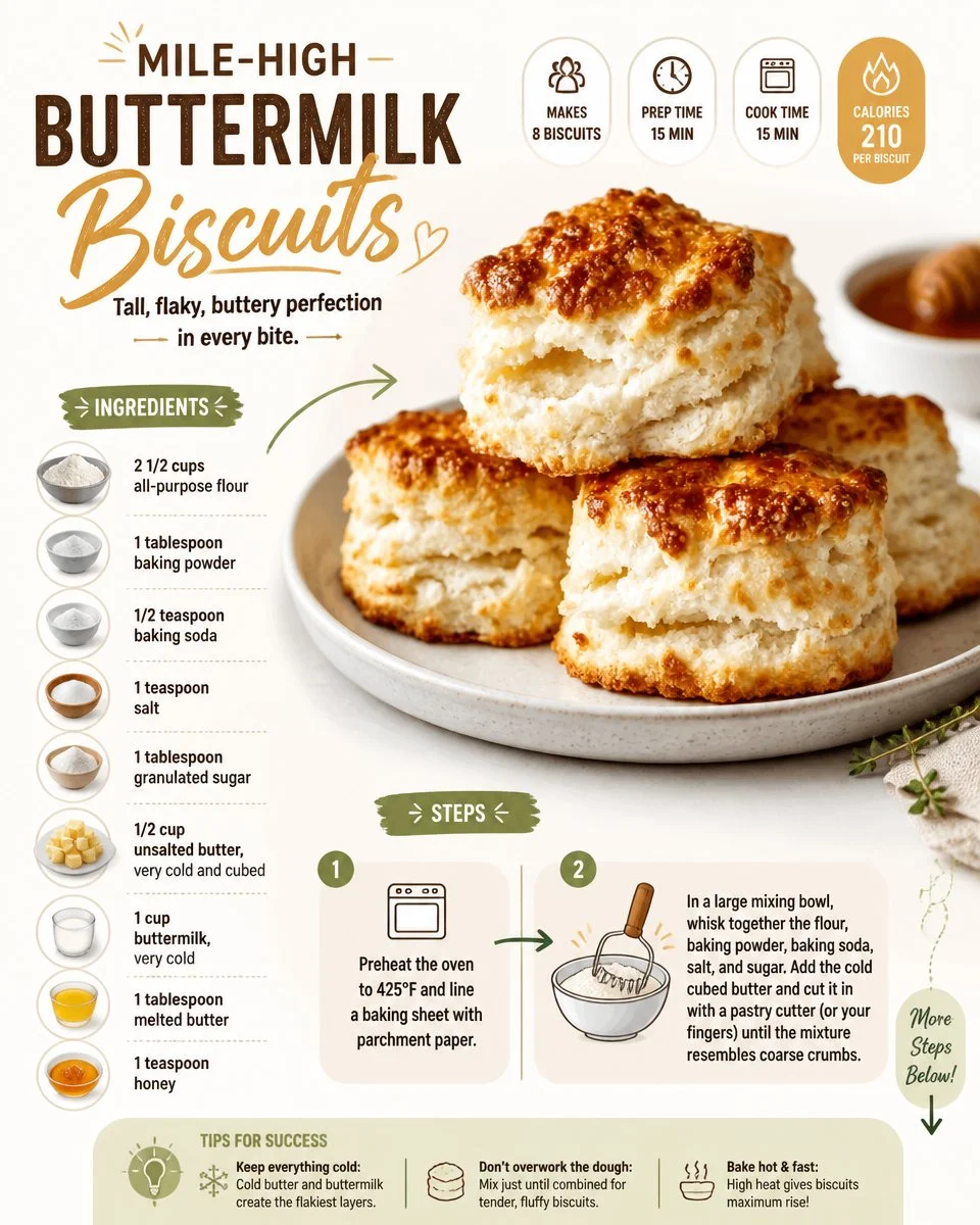 Mile-High Buttermilk Biscuits