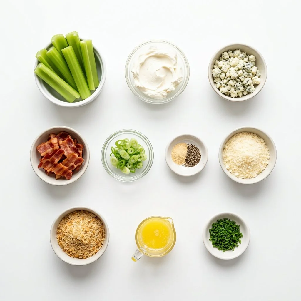 Outrageously Good Stuffed Celery