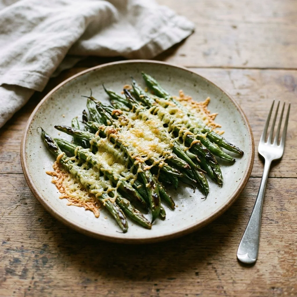 Parmesan Roasted Green Beans