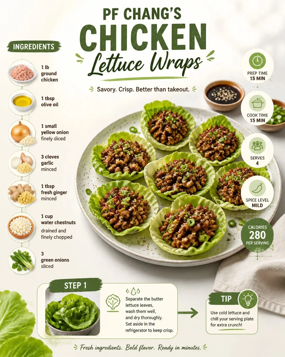 PF Chang's Chicken Lettuce Wraps